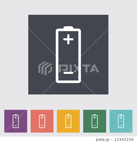 Battery icon. Battery icon. 12342230