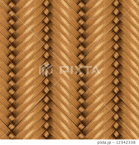Wicker Seamless Background, Wooden Basket Textured 12342338