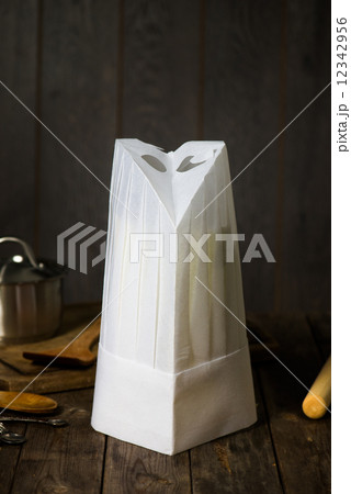 chef hat with kitchen settings and rustic look chef hat with kitchen settings and rustic look 12342956