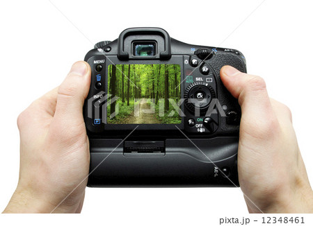 camera in hand 12348461