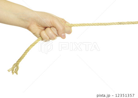 hand and rope 12351357