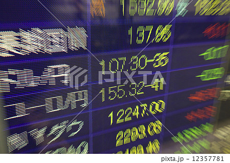 株価表示板 株価表示板 12357781