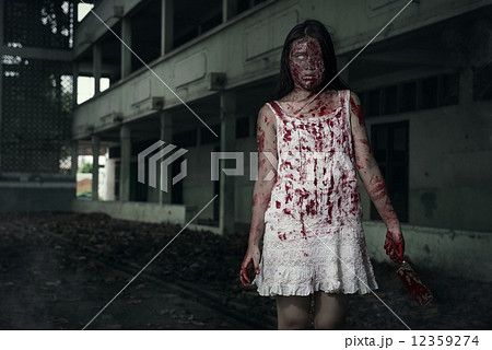 Suicidal girl in haunted school 12359274