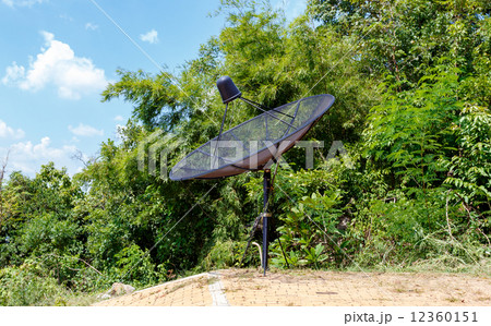 An old satellite An old satellite 12360151