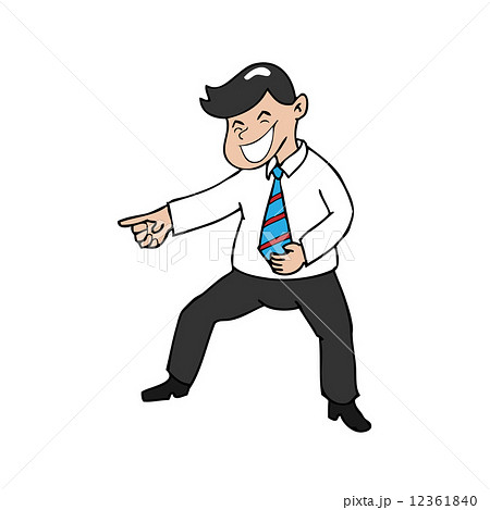 Businessman laghing 12361840