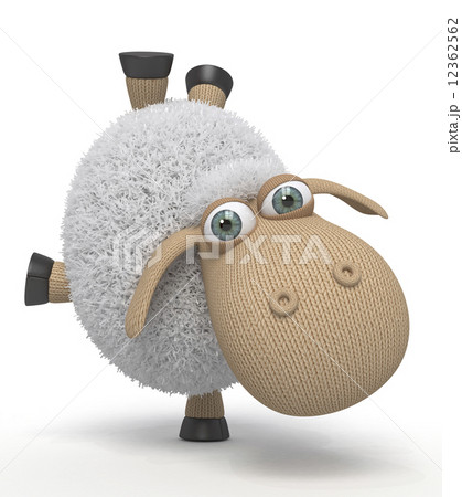 3d ridiculous sheep 12362562