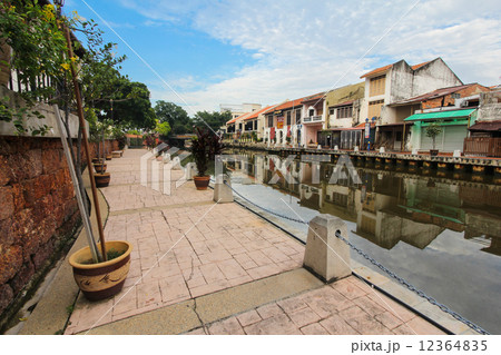 Melaka riverside walk in Malaysia 12364835