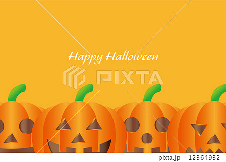 ハロウィンのポストカード ハロウィンのポストカード 12364932