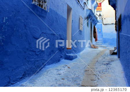 青いかわいい町 12365170