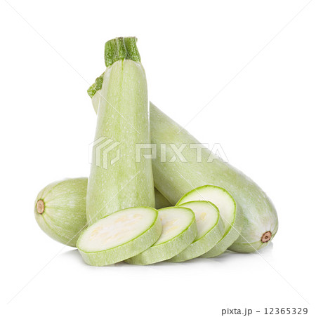Fresh vegetable marrow isolated on white background. 12365329