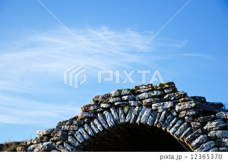Ancient gateway close-up 12365370