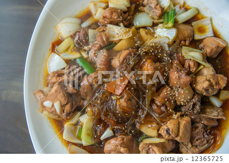 korean pork barbeque with vermicelli korean pork barbeque with vermicelli 12365725