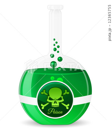 Poison Potion Vector Illustration Poison Potion Vector Illustration 12365755