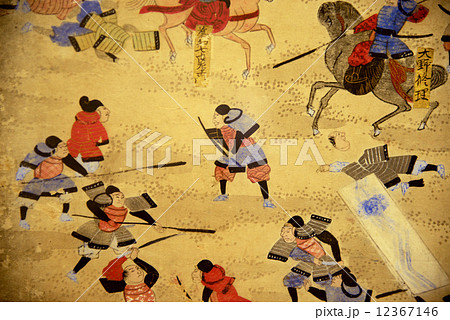 戦国絵巻の写真素材 [12367146] - PIXTA
