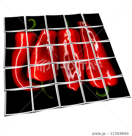 red paprika collage red paprika collage 12369660