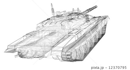 military tank 12370795