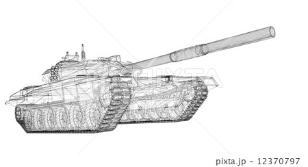 military tank 12370797