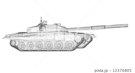 military tank 12370805