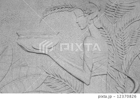 砂絵のレリーフの写真素材 [12370826] - PIXTA