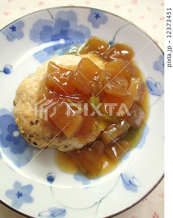 自家製の大根のあんかけ和風ハンバーグ 12373451