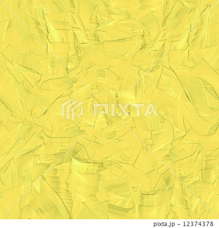 油絵 背景 ナイフ シームレス 背景 壁紙 素材 黄 黄色 レモン色のイラスト素材