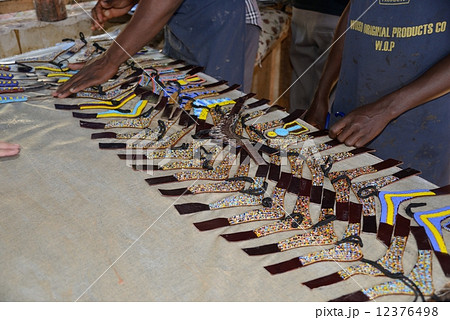 アフリカ　ダルエスサラーム　皮革工場 12376498