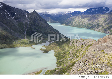 Leirungsdalen seen from Knutshoe Mountain (Oppland, Jotinheimen 12376545