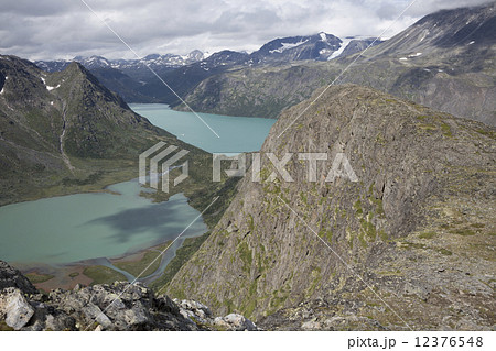 Leirungsdalen seen from Knutshoe Mountain (Oppland, Jotinheimen 12376548