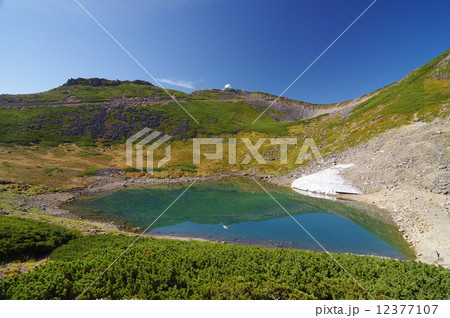 乗鞍岳・不消ヶ池とコロナ観測所 12377107