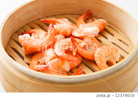 蒸し海老 蒸し海老 12378010