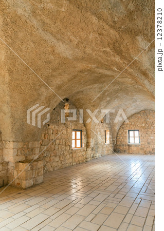 Ruins and details Crusader fortress 12378210