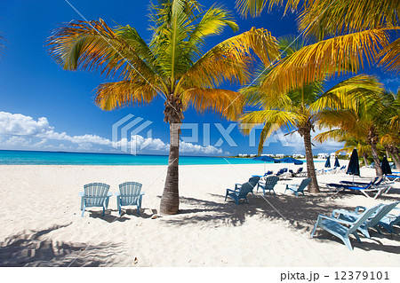Beautiful Caribbean beach 12379101