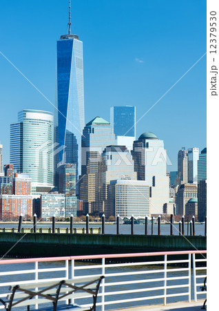 New York City Manhattan skyline New York City Manhattan skyline 12379530