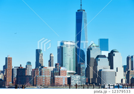 New York City Manhattan skyline 12379533