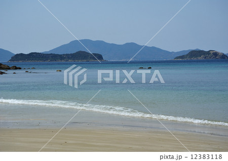 長崎　上五島の頭ヶ島　白浜 12383118