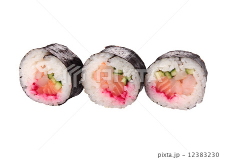 portion sushi close-up 12383230