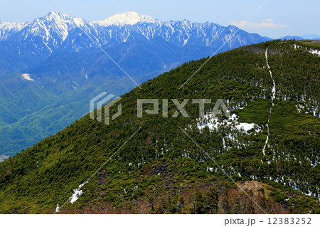 八ヶ岳・編笠山と南アルプスー甲斐駒ヶ岳・仙丈ヶ岳 12383252