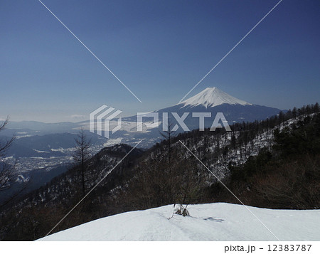 雪の丹沢山 12383787
