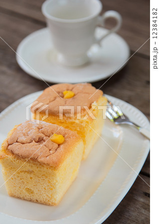 Japanese cotton cheese cake 12384182