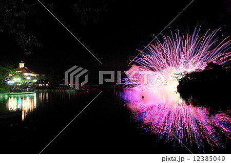 りんどう湖花火 りんどう湖花火 12385049