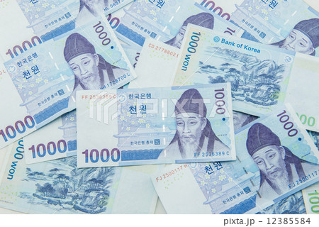 South Korean Won currency South Korean Won currency 12385584