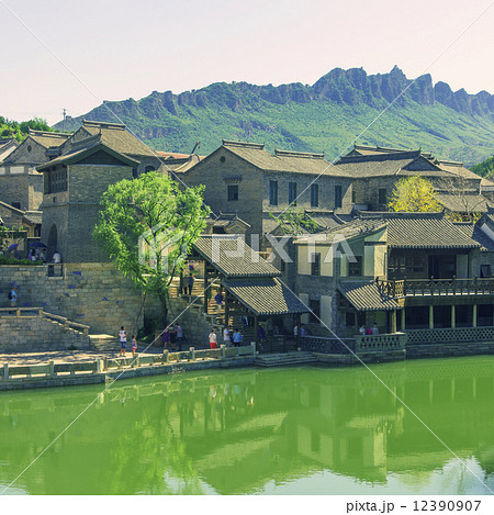 In Beijing China's rivers ancient architecture 12390907