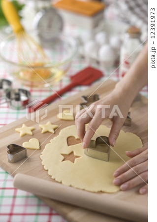 クッキー 型抜きの写真素材 [12391973] - PIXTA