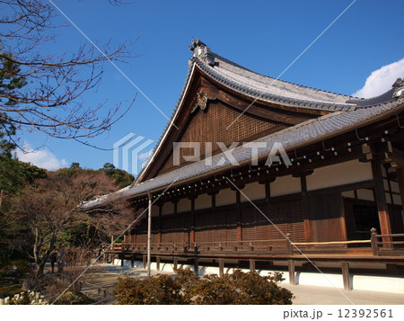 Tenryu-ji temple with Blue sky. Tenryu-ji temple with Blue sky. 12392561