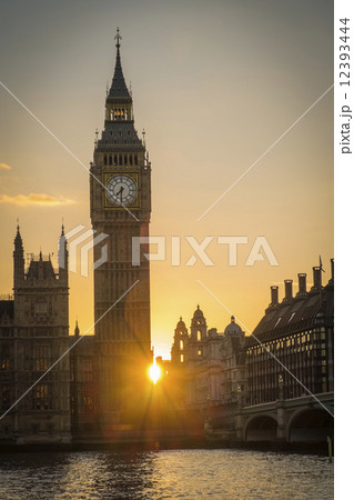 Parliament at Sunset 12393444