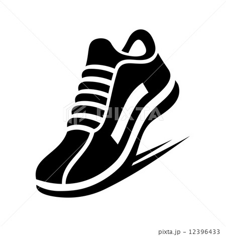 Running Shoe Icon. Vector 12396433