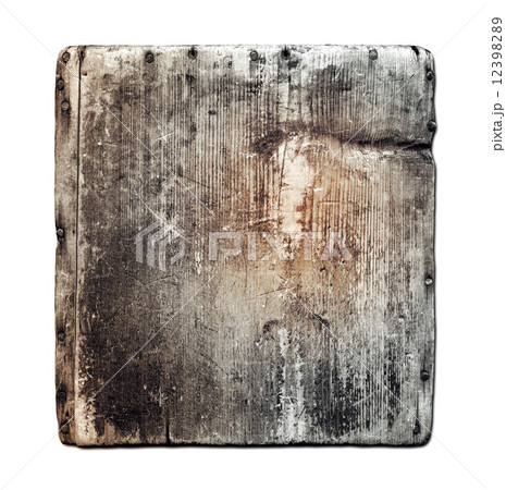 Grunge wood board isolated on white Grunge wood board isolated on white 12398289