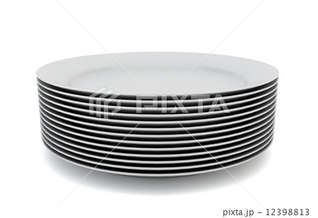 Stack of plates Stack of plates 12398813
