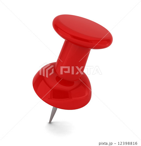 Red pushpin Red pushpin 12398816