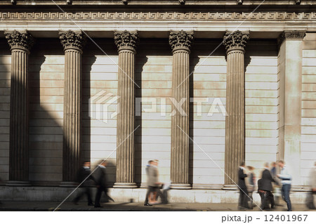 Business people with Bank England Business people with Bank England 12401967